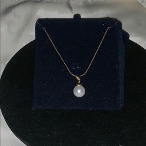 💯Real 14k Gold With Pearl Pendant💯